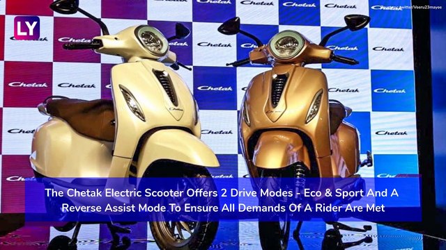 Bajaj Chetak Electric Scooter Launched India; Check Features & Specifications of Bajaj's New EV
