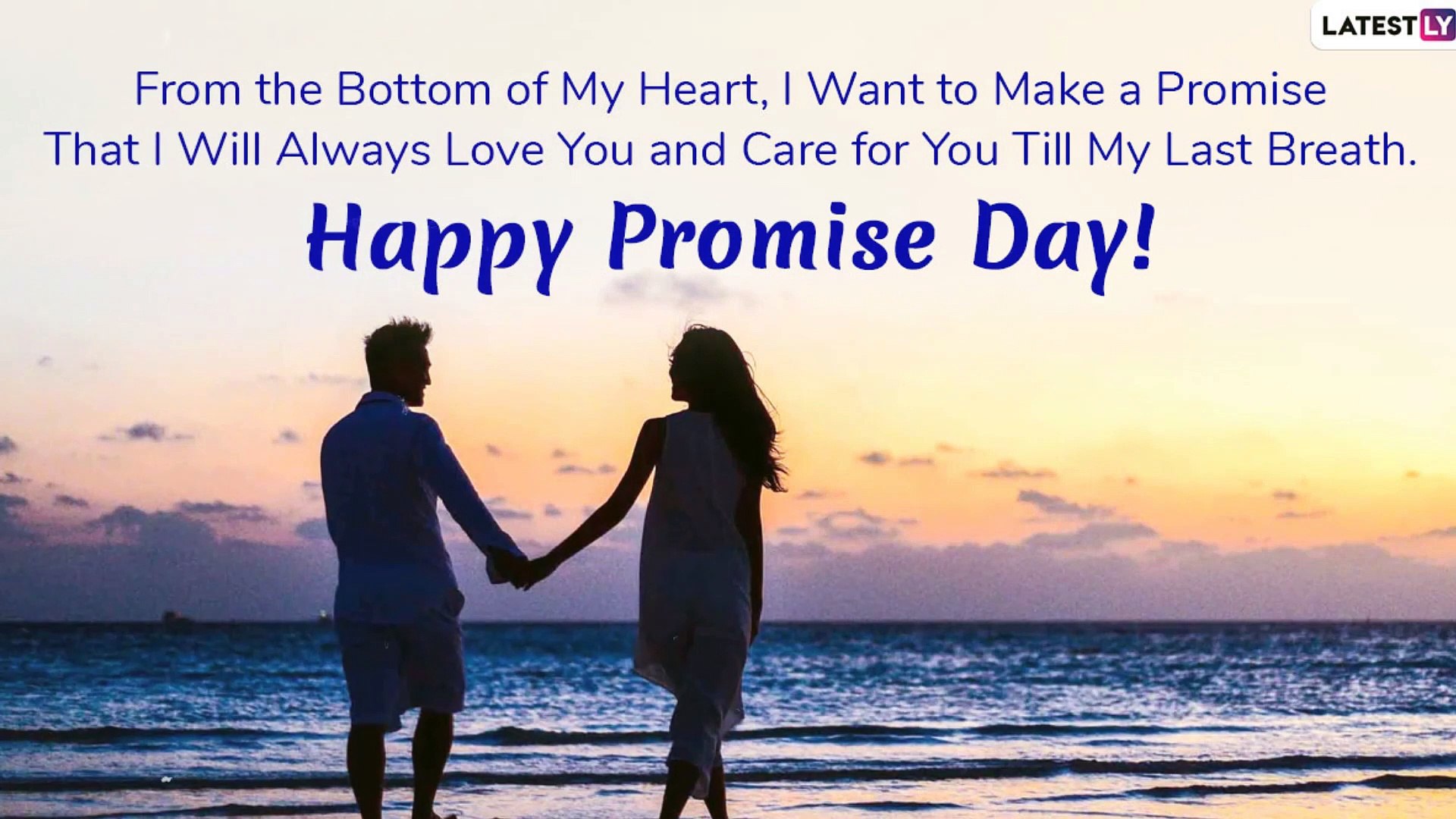 ⁣Promise Day 2020 Greetings: WhatsApp Messages & Images To Celebrate The Fifth Day Of Valentine W