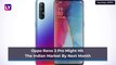 Oppo Reno 3 Pro May Be Launched in India Next Month; Expected Price, Features, Variants & Specs