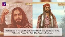 On Kabir Bedi's 74th Birthday, Looking Back At His Italian Stardom Thanks To Sandokan