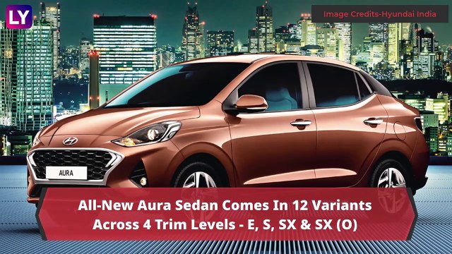 2020 Hyundai Aura Sedan Launched In India; Prices, Features & Specifications