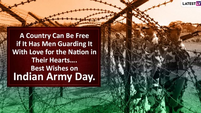Army Day 2020 Greetings: WhatsApp Messages, Quotes, Wishes, SMS & Images To Send On January 15