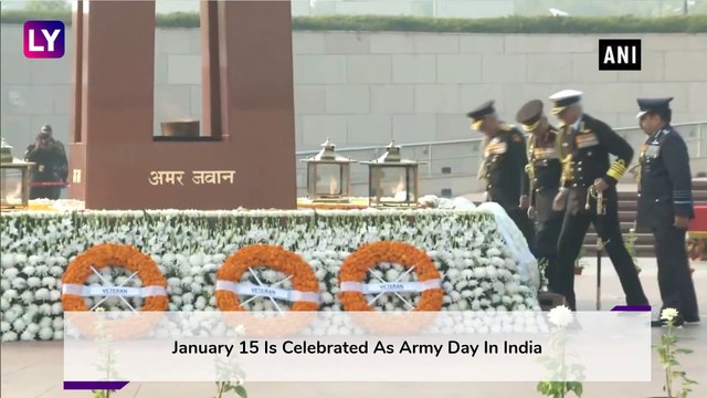 Army Day: CDS General Bipin Rawat, Chiefs Of Armed Forces Pay Tribute At The National War Memorial