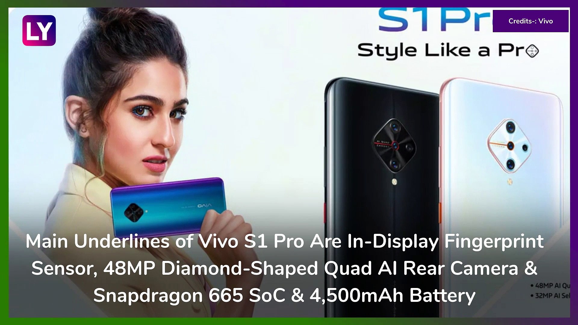Vivo S1 Pro With 48MP Diamond Shaped Quad Rear Camera Launched India Prices Features Specs