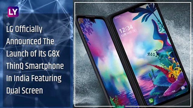 LG G8XV ThinQ With Snapdragon 855 SoC & Dual 360 Degree Rotating Display In India