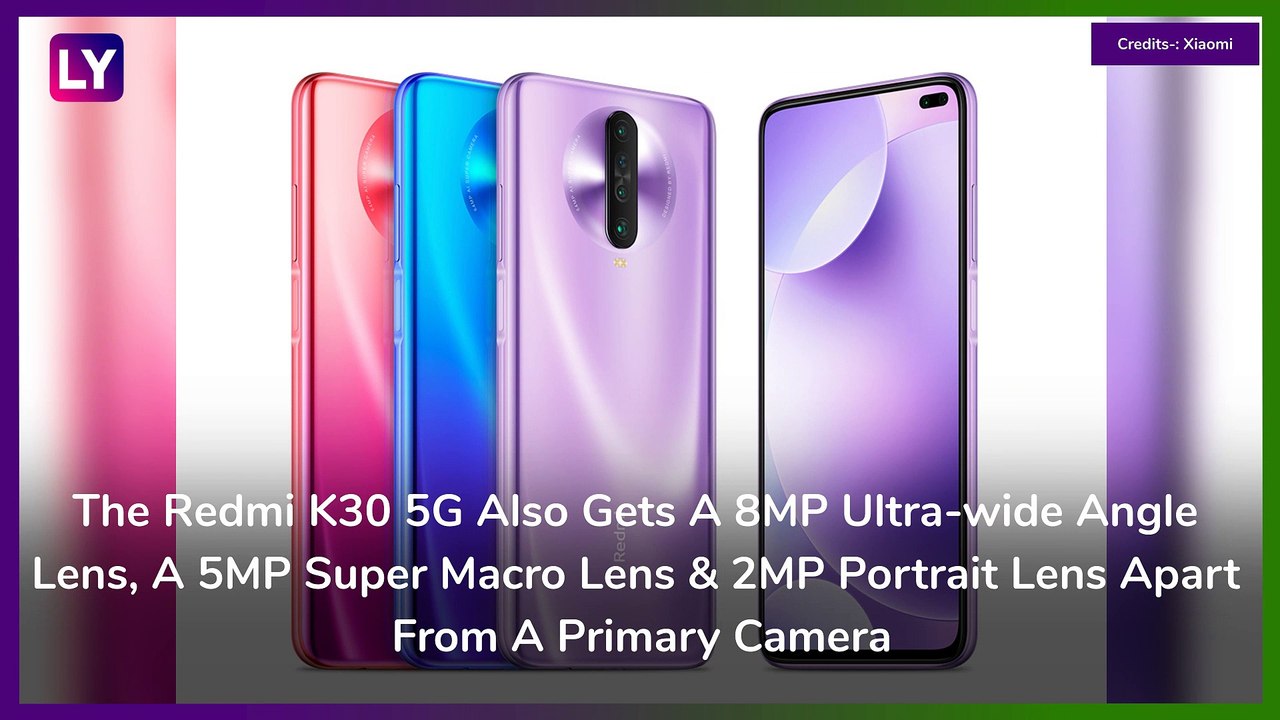 Redmi K30 5G Smartphone With New Snapdragon 765G SoC Launched; Prices, Features & Specifications