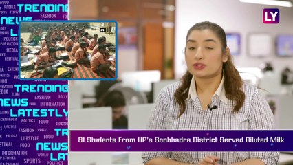 Diluted Milk Served To Students, Man Torches Train Coach & Other Trending News