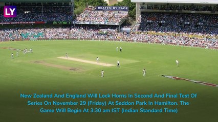 NZ Vs ENG, 2nd Test 2019 Preview: New Zealand Aim To Seal Series 2-0, England Seek Redemption