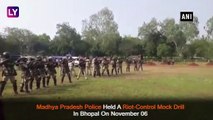 Madhya Pradesh Police Conducts Riot-Control Mock Drill In Bhopal