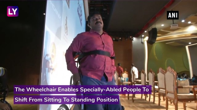 IIT Madras Launches India's First Indigenously Designed ‘Standing Wheelchair