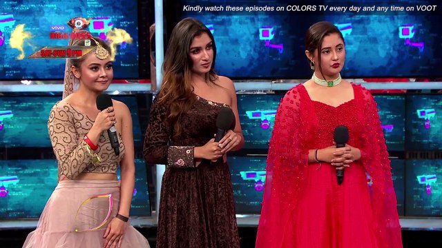 Bigg Boss 13 First Finale Sneak Peek 3 Nov 2019 Evicted Rashami Desai Hits Back At Gauahar Khan