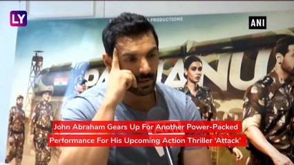 John Abraham Is Getting Ready For His Upcoming Action Thriller 'Attack'