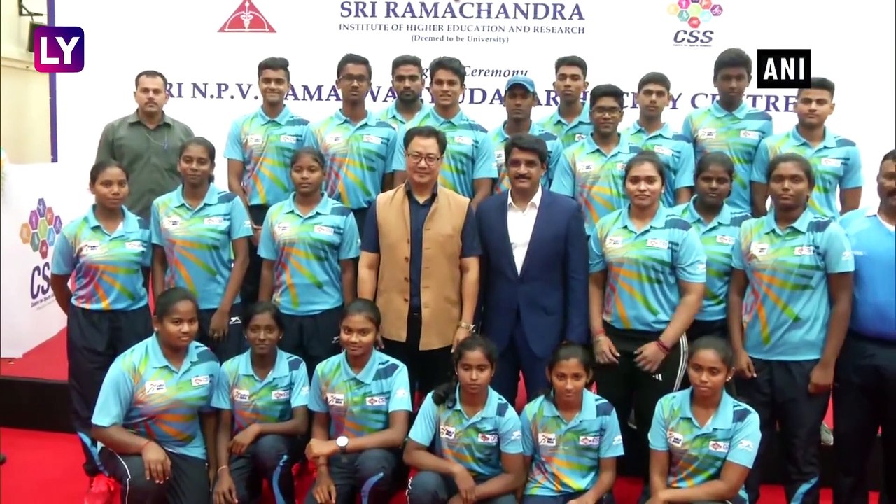 Tamil Nadu: Sports Minister Kiren Rijiju Inaugu...