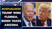 US Polls 2020: Joe Biden takes Arizona, US President Donald Trump wins Florida|Oneindia News
