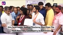 ‘People Have Blessed Me, Says Aaditya Thackeray After Winning Worli Assembly Seat In Maharashtra