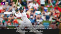 India vs South Africa Stat Highlights, 1st Test 2019 Day 3: Elgar, De Kock Keep Visitors Alive