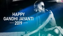 Happy Gandhi Jayanti 2019 Greetings: WhatsApp Messages, SMS, Quotes To Share With Family And Friends
