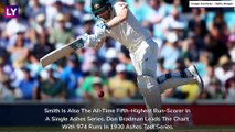 Ashes 2019 5th Test, Day 4 Stat Highlights: England Level Series But Lose Urn to Australia
