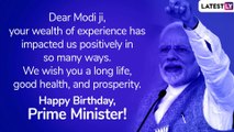 Happy Birthday, PM Narendra Modi: Wish The Prime Minister With These Social Media Messages
