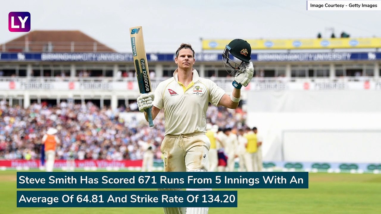 Steve Smith Stats & Records in Ashes 2019: Overview of Amazing Feats Achieved By Australian Batsman
