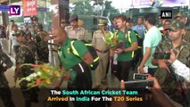 India VS South Africa: South African Cricket Team Arrives In India For The T20 Series