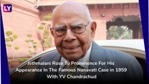 Ram Jethmalani Passes Away: High Profile Cases The Eminent Lawyer Was Known For