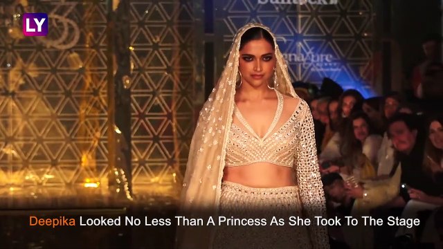Deepika Padukone Looks Mesmerising As She Turns Showstopper For Abu Jani & Sandeep Khoslas Show