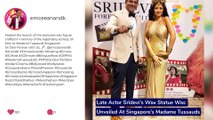 Sridevis Wax Statue Unveiled At Madame Tussauds Singapore In Presence Of Janhvi, Khushi & Boney