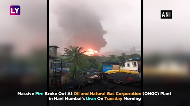 Four Killed in Massive Fire at ONGC Plant in Uran, Navi Mumbai