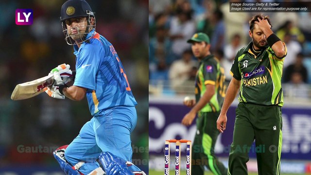 Gautam Gambhir Lashes Out At Shahid Afridi Over His Tweet On Kashmir, Says Some People Never Grow Up