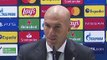 Football - Champions League - Zinédine Zidane after Real Madrid 3-2 Inter Milan
