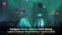Lakme Fashion Week 2019: Karan Johar, Khushi Kapoor, And Karisma Kapoor Grace Manish Malhotras Show