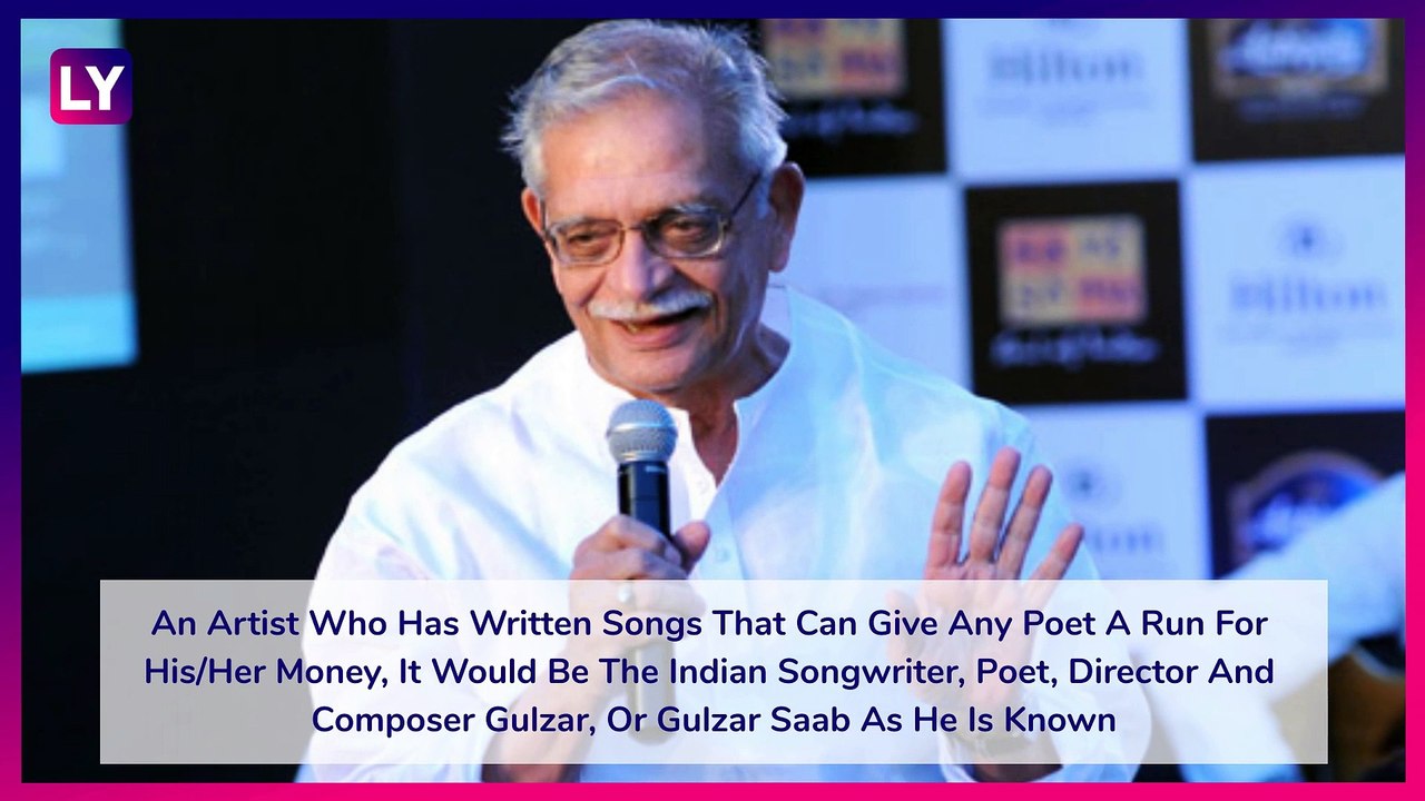 Gulzar Turns 85: Lesser Known Facts About The Legendary Lyricist, Poet ...