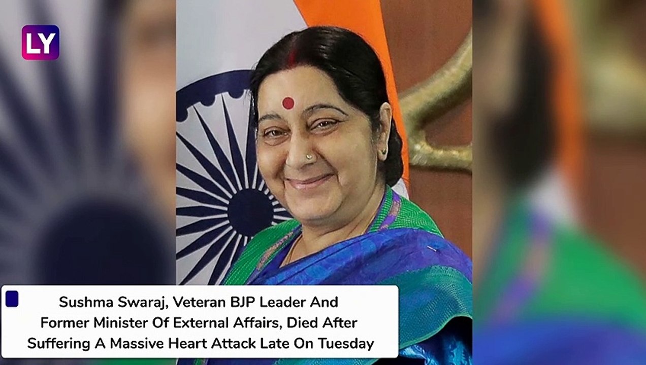Sushma Swaraj Dies: Incidents When The Former E...