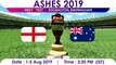 Ashes 2019 Full Schedule: England vs Australia Test Series Fixtures, Match Timings & Venue Details