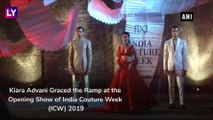 Kiara Advani Looks Ravishing in Red Bridal Outfit at India Couture Week 2019