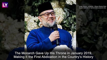 Malaysias Former King Sultan Muhammad V Divorces Russian Ex-Beauty Queen Rihana Oxana Gorbatenko