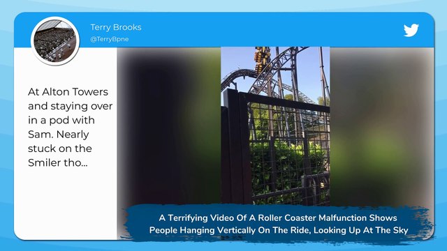 Roller Coaster Ride Malfunctions In UK, Theme-Park Goers Left Hanging For 20 Scary Minutes
