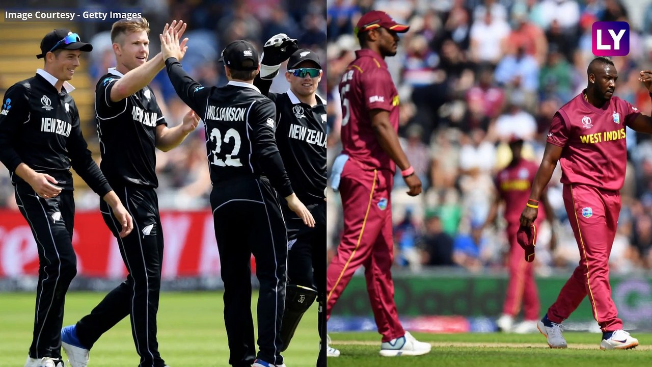 West Indies Vs New Zealand Stat Highlights ICC CWC 2019: NZ Registers 5-Run Win Over WI