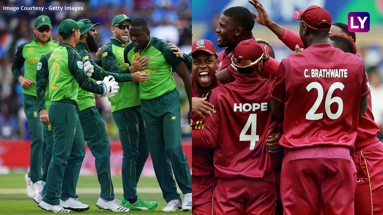 South Africa vs West Indies: SA vs WI ICC CWC 2019 Match 15 Abandoned Due to Rain