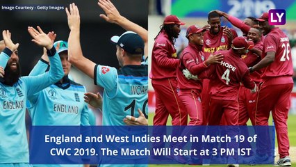 England vs West Indies, ICC Cricket World Cup 2019 Match 19 Video Preview