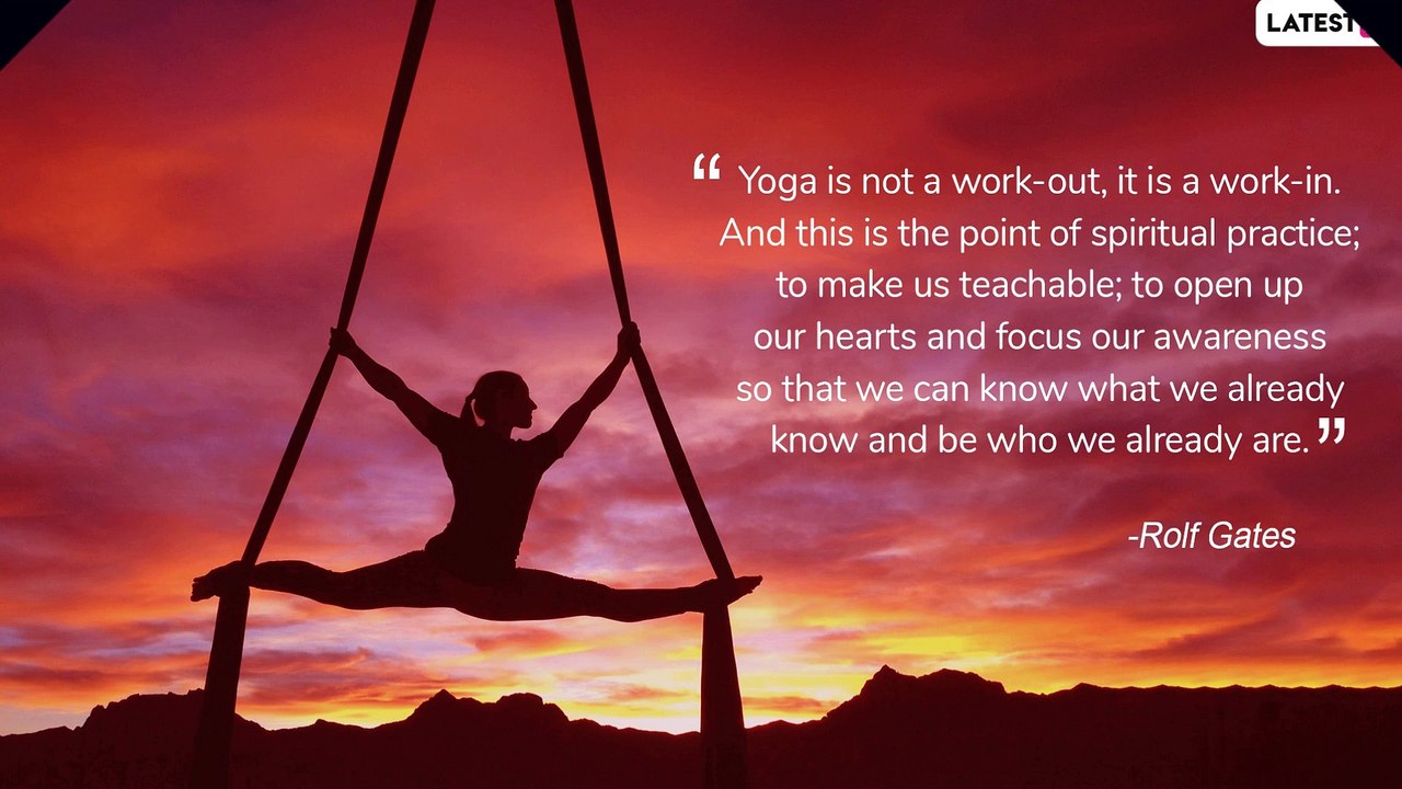 International Day of Yoga 2019: Motivational Qu...
