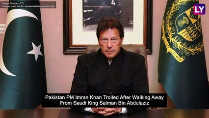 Télécharger la video: Pakistan PM Imran Khan in a fix after walking out on Saudi King Salman Bin Abdulaziz in Mecca