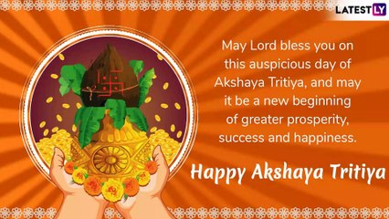 Akshaya Tritiya Greetings: WhatsApp Messages, Images, SMS, Quotes to Wish Happy Akha Teej
