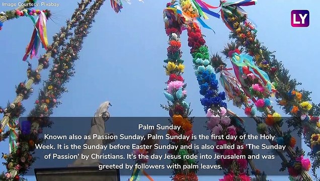 Easter 2019: What is Holy Week? Palm Sunday| Maundy Thursday| Good Friday| Every Day of Passion Week Explained