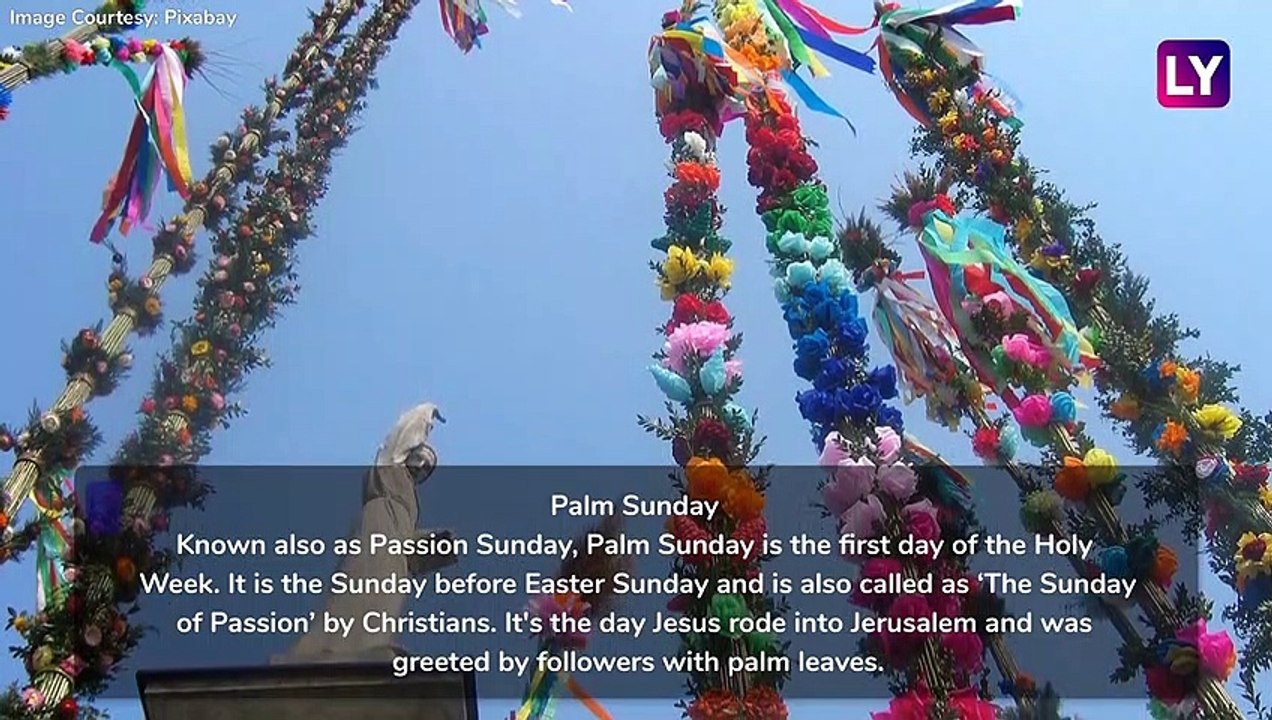 Easter 2019: What is Holy Week? Palm Sunday| Maundy Thursday| Good Friday| Every Day of Passion Week Explained