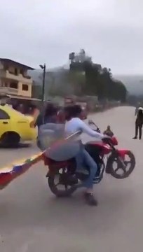 Yaku Pérez sufrió un accidente de tránsito