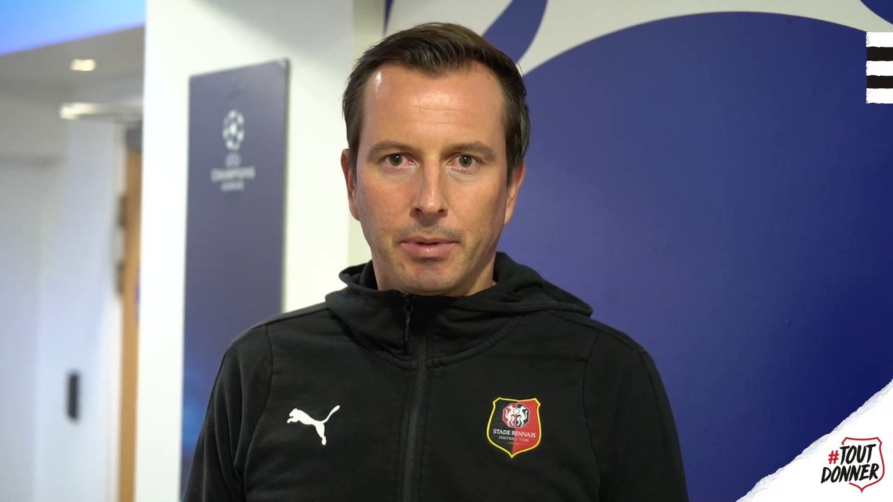 Julien Stéphan avant Chelsea / SRFC