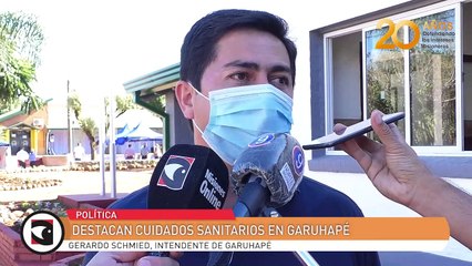 Destacan cuidados sanitarios en Garuhapé