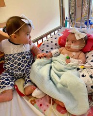 After 200 Days Apart, Identical Twins Lock Eyes, Hold Hands for First Time Since Birth